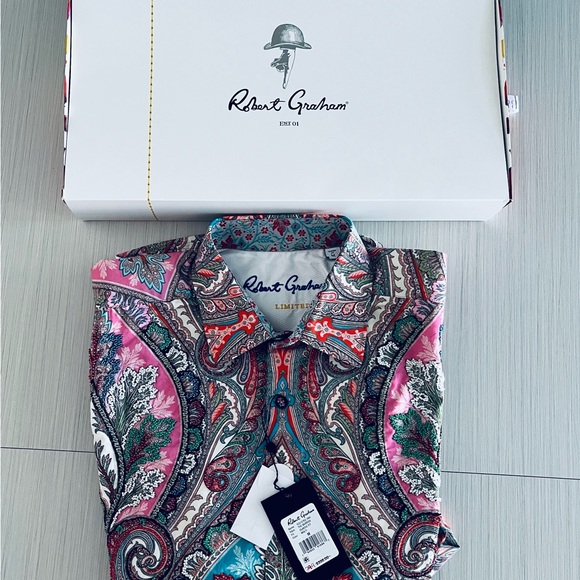 Robert Graham Multicolor Paisley Shirt - Picture 6 of 15